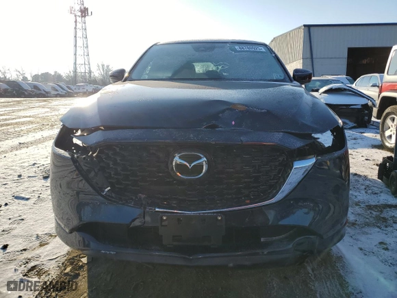 2024 Mazda CX-5 2.5 S Carbon Edition with VIN JM3KFBCLXR0491089, listed as a Copart auction lot 88780925 with 4,873 mi miles and Salvage Title. Bid and sale history available at carsss.com. Image 5.