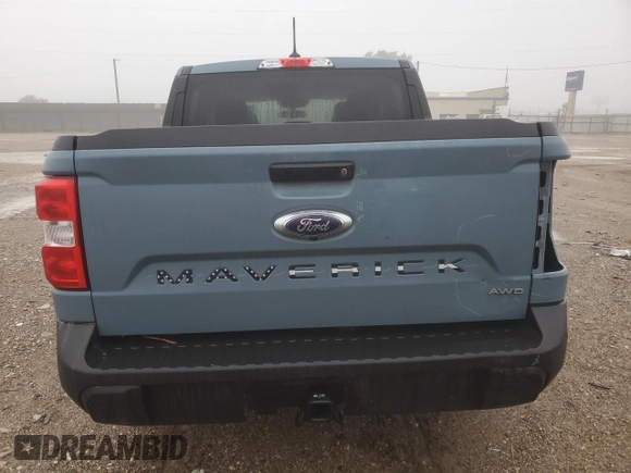 2023 Ford Maverick XL с VIN 3FTTW8F90PRA49967, выставлен на аукционе Copart как лот 55772845 с пробегом 66 622 миль миль и Списание • Salvage title. История ставок и продаж доступна на DreamBid. Изображение 6.
