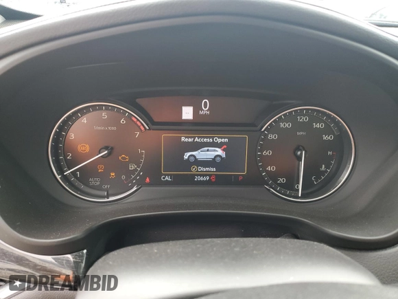 2023 Cadillac XT4 FWD Premium Luxury z VIN 1GYFZCR44PF105116, wystawiony jako Copart lot #51945915 z przebiegiem 20 669 mil mil oraz Szkoda całkowita • Salvage title. Historia ofert i sprzedaży dostępna na DreamBid. Obrazek 9.