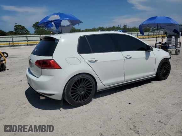 2017 Volkswagen GTI S с VIN 3VW4T7AU4HM050070, выставлен на аукционе Copart как лот 58327315 с пробегом 77 574 миль миль и Списание • Salvage title. История ставок и продаж доступна на DreamBid. Изображение 3.