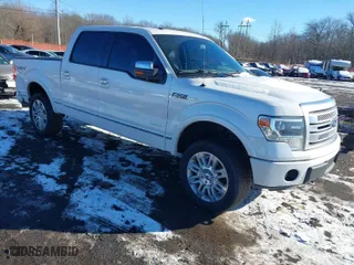 2013 Ford F-150 XL with VIN 1FTFW1ET0DFD85855, listed as a IAAI auction lot 41178852 with 104,473 mi miles. Bid and sale history available at carsss.com. Image 1.