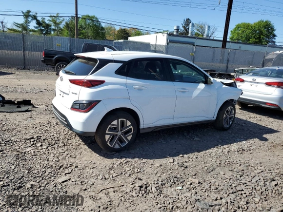 2023 Hyundai Kona SEL with VIN KM8K33AG2PU190203, listed as a Copart auction lot 54922635 with Not Provided miles and Non Repairable. Bid and sale history available at carsss.com. Image 3.