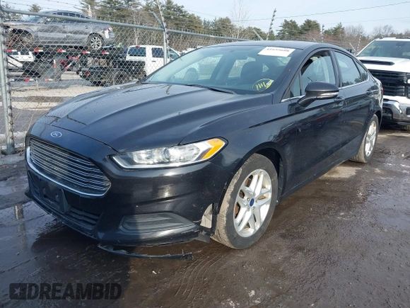 2014 Ford Fusion SE with VIN 1FA6P0HD0E5383080, listed as a IAAI auction lot 41655608 with 159,854 mi miles and . Bid and sale history available at DreamBid. Image 2.
