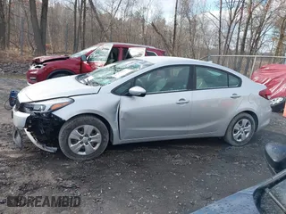 2018 Kia Forte LX with VIN 3KPFK4A74JE167784, listed as a IAAI auction lot 41969966 with 76,521 mi miles. Bid and sale history available at carsss.com. Image 14.