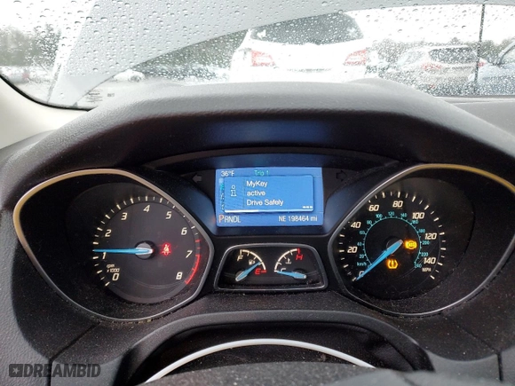 2014 Ford Focus SE with VIN 1FADP3F25EL322488, listed as a Copart auction lot 50078365 with 198,464 mi miles and Salvage Title. Bid and sale history available at carsss.com. Image 9.