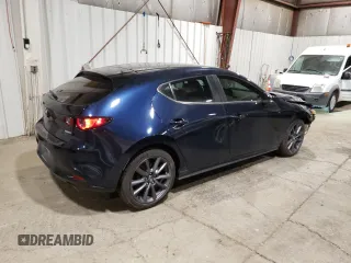 2020 Mazda Mazda3 Hatchback with VIN JM1BPALM2L1158704, listed as a Copart auction lot 46314675 with 79,588 mi miles and Salvage Title. Bid and sale history available at carsss.com. Image 3.