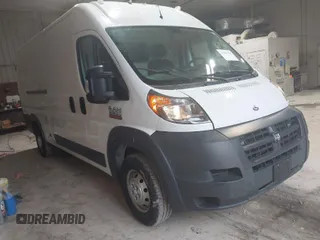 2018 Ram ProMaster Cargo with VIN 3C6URVJG7JE137890, listed as a IAAI auction lot 41781696 with 86,060 mi miles. Bid and sale history available at carsss.com. Image 1.
