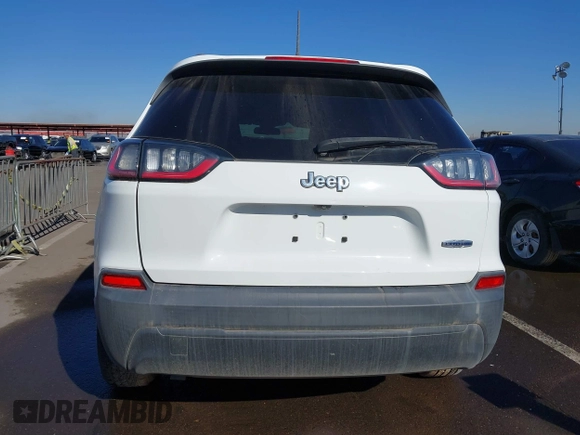 2020 Jeep Cherokee Latitude with VIN 1C4PJLCB8LD619274, listed as a IAAI auction lot 40946962 with 10,830 mi miles. Bid and sale history available at carsss.com. Image 16.