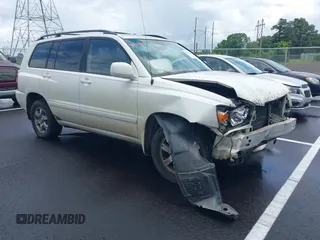 2005 Toyota Highlander z VIN JTEGP21AX50084893, wystawiony jako IAAI lot #42187305 z przebiegiem 275 113 mil mil oraz . Historia ofert i sprzedaży dostępna na DreamBid. Obrazek 1.