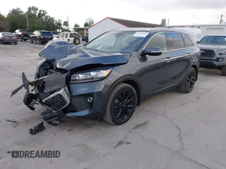 2020 Kia Sorento EX V6 with VIN 5XYPH4A52LG707253, listed as a IAAI auction lot 41201693 with 72,154 mi miles. Bid and sale history available at carsss.com. Image 17.
