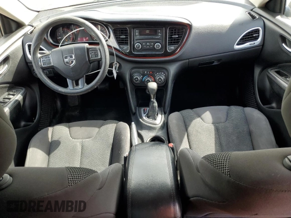 2016 Dodge Dart SXT Sport with VIN 1C3CDFFA2GD821001, listed as a Copart auction lot 49884745 with 163,527 mi miles and Salvage Title. Bid and sale history available at carsss.com. Image 8.