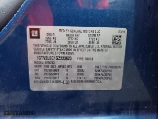 2016 GMC Sierra 1500 with VIN 1GTV2LEC1GZ233623, listed as a Copart auction lot 41807735 with 165,319 mi miles and Salvage Title. Bid and sale history available at carsss.com. Image 12.