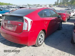 2015 Toyota Prius Four with VIN JTDKN3DU6F1913227, listed as a IAAI auction lot 42042511 with 155,535 mi miles. Bid and sale history available at carsss.com. Image 4.