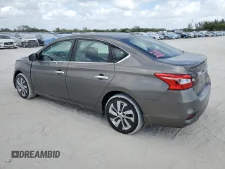 2017 Nissan Sentra SV with VIN 3N1AB7AP6HY203580, listed as a Copart auction lot 53507095 with 35,689 mi miles and Salvage Title. Bid and sale history available at carsss.com. Image 2.