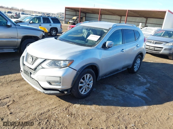 2018 Nissan Rogue S with VIN KNMAT2MV6JP581574, listed as a IAAI auction lot 41649291 with 53,934 mi miles. Bid and sale history available at carsss.com. Image 17.