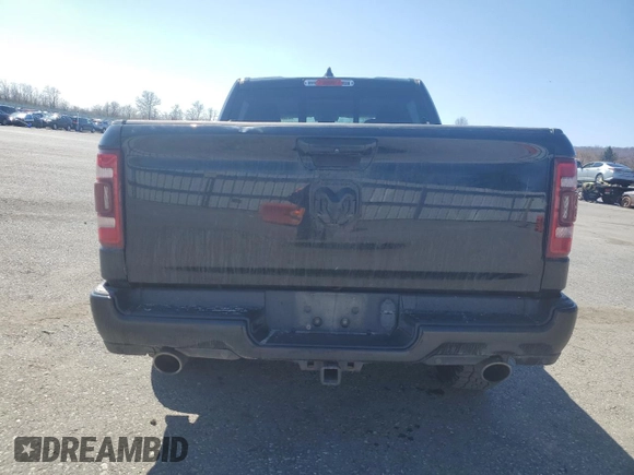 2019 Ram 1500 Big Horn/Lone Star with VIN 1C6SRFFT6KN827176, listed as a Copart auction lot 51290775 with 76,981 mi miles and Salvage Title. Bid and sale history available at carsss.com. Image 6.