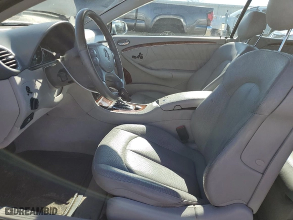 2004 Mercedes-Benz CLK-Class Cabriolet 3.2L with VIN WDBTK65G44T019718, listed as a Copart auction lot 79489734 with 206,148 mi miles and Salvage Title. Bid and sale history available at carsss.com. Image 7.