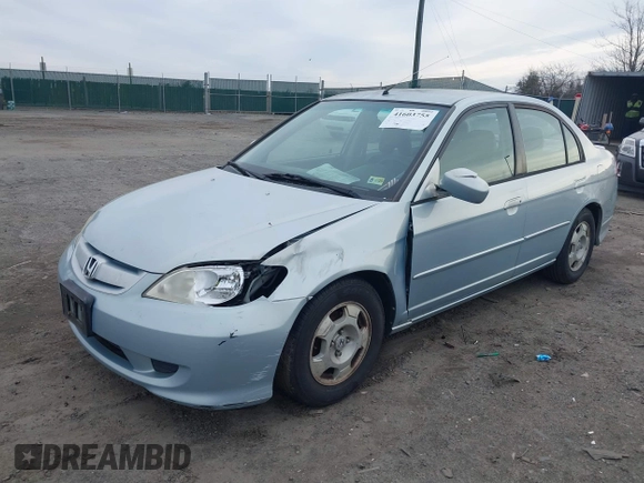 2005 Honda Civic z VIN JHMES96645S010900, wystawiony jako IAAI lot #41603755 z przebiegiem 157 725 mil mil oraz . Historia ofert i sprzedaży dostępna na DreamBid. Obrazek 2.