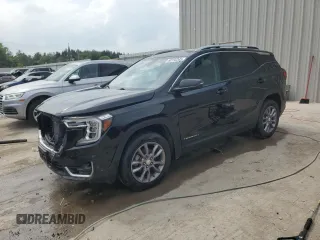 2023 GMC Terrain SLT z VIN 3GKALVEGXPL168910, wystawiony jako Copart lot #60156365 z przebiegiem 69 597 mil mil oraz Szkoda całkowita • Salvage title. Historia ofert i sprzedaży dostępna na DreamBid. Obrazek 1.
