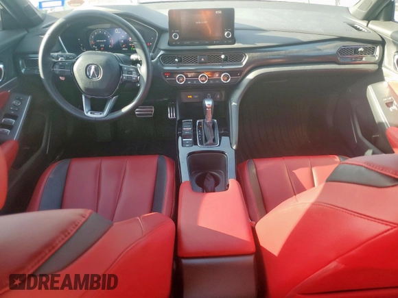 2024 Acura Integra w/A-Spec Package z VIN 19UDE4H38RA028386, wystawiony jako Copart lot #52948815 z przebiegiem 4 544 mil mil oraz Szkoda całkowita • Salvage title. Historia ofert i sprzedaży dostępna na DreamBid. Obrazek 8.