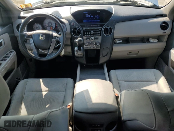 2013 Honda Pilot LX with VIN 5FNYF4H24DB018510, listed as a Copart auction lot 62575385 with 94,941 mi miles and Salvage title. Bid and sale history available at DreamBid. Image 8.