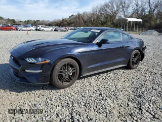 2021 Ford Mustang EcoBoost with VIN 1FA6P8TH3M5132884, listed as a Copart auction lot 40433163 with 27,819 mi miles. Bid and sale history available at carsss.com. Image 1.