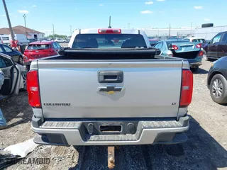 2015 Chevrolet Colorado 4WD LT with VIN 1GCGTBE36F1125107, listed as a IAAI auction lot 39514133 with 105,116 mi miles. Bid and sale history available at carsss.com. Image 17.