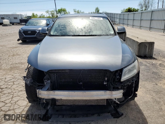 2014 Audi Q5 Premium Plus with VIN WA1LFAFP9EA024279, listed as a Copart auction lot 50871584 with 136,483 mi miles and Salvage Title. Bid and sale history available at carsss.com. Image 5.