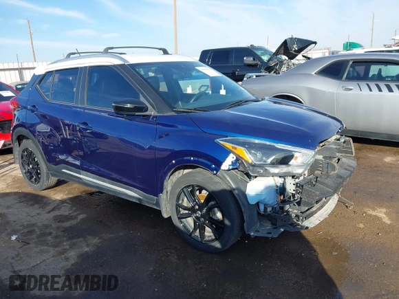 2020 Nissan Kicks SR with VIN 3N1CP5DV9LL547922, listed as a IAAI auction lot 41535815 with 32,258 mi miles and . Bid and sale history available at DreamBid. Image 1.