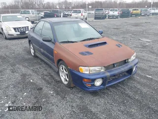 2000 Subaru Impreza RS with VIN JF1GC6758YH500565, listed as a IAAI auction lot 41737224 with 88,439 mi miles and . Bid and sale history available at DreamBid. Image 1.