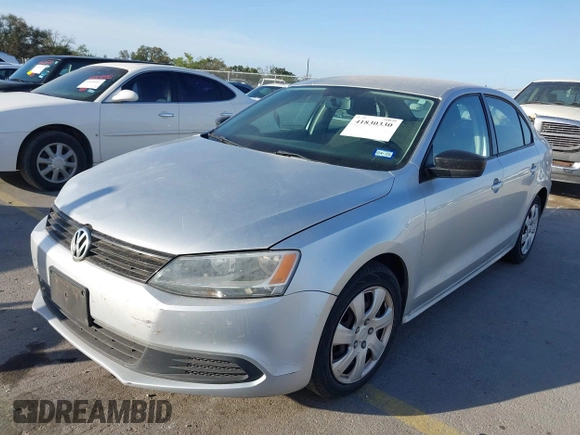 2011 Volkswagen Jetta Sedan S with VIN 3VW2K7AJ6BM388853, listed as a IAAI auction lot 41830330 with 132,307 mi miles. Bid and sale history available at carsss.com. Image 2.
