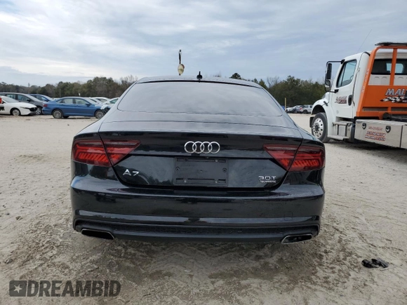2016 Audi A7 Premium Plus z VIN WAUWGAFC4GN015401, wystawiony jako Copart lot #87072504 z przebiegiem Nie podano mil oraz Szkoda całkowita • Salvage title. Historia ofert i sprzedaży dostępna na DreamBid. Obrazek 6.