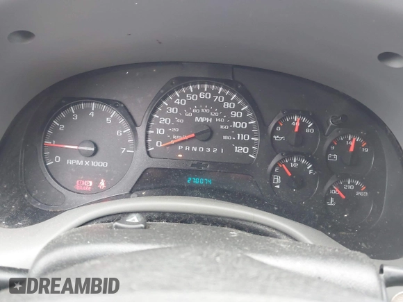 2006 Chevrolet TrailBlazer LS with VIN 1GNDS13S662165800, listed as a IAAI auction lot 42123948 with 270,074 mi miles and . Bid and sale history available at DreamBid. Image 7.