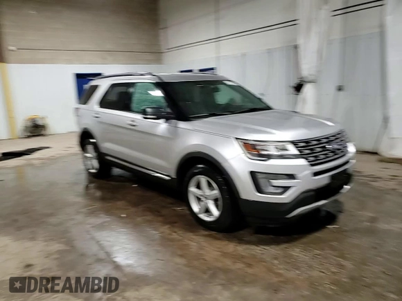 2017 Ford Explorer XLT with VIN 1FM5K8D80HGD76033, listed as a Copart auction lot 49769835 with 96,924 mi miles and Salvage Title. Bid and sale history available at DreamBid. Image 14.