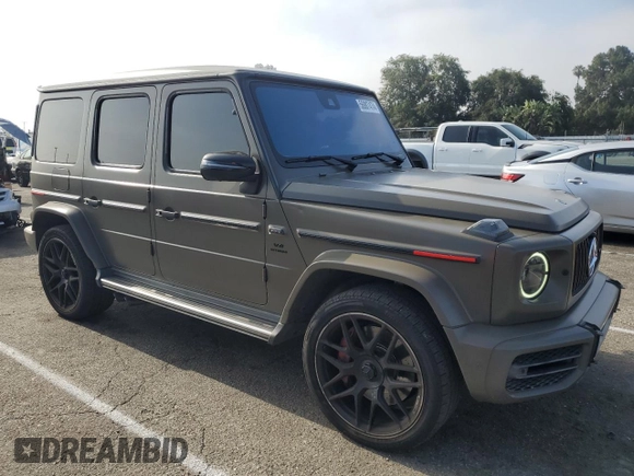 2020 Mercedes-Benz G 63 AMG with VIN W1NYC7HJ4LX358660, listed as a Copart auction lot 56887474 with 68,616 mi miles and . Bid and sale history available at DreamBid. Image 4.