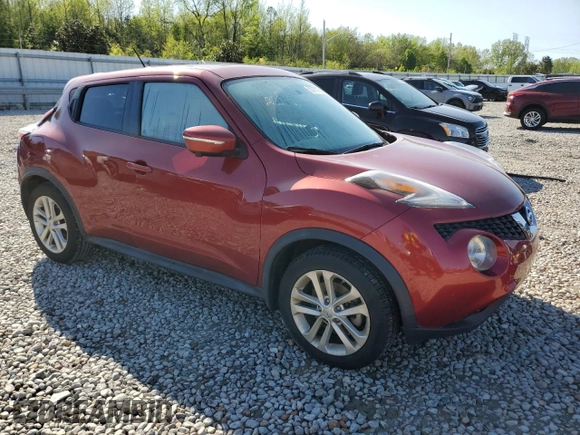2016 Nissan Juke S z VIN JN8AF5MR2GT607653, wystawiony jako Copart lot #52260435 z przebiegiem 61 668 mil mil oraz Szkoda całkowita • Salvage title. Historia ofert i sprzedaży dostępna na DreamBid. Obrazek 4.