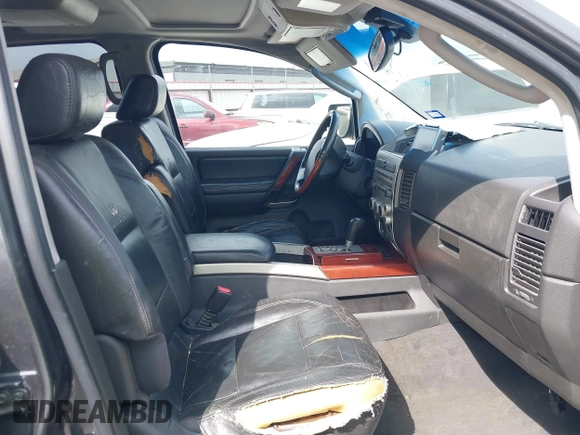 2007 Infiniti QX56 with VIN 5N3AA08A77N805170, listed as a IAAI auction lot 41713889 with 249,691 mi miles. Bid and sale history available at carsss.com. Image 5.
