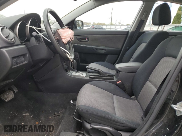 2006 Mazda 3 i Touring with VIN JM1BK32G761490132, listed as a Copart auction lot 52937645 with 146,299 mi miles and Salvage Title. Bid and sale history available at DreamBid. Image 7.