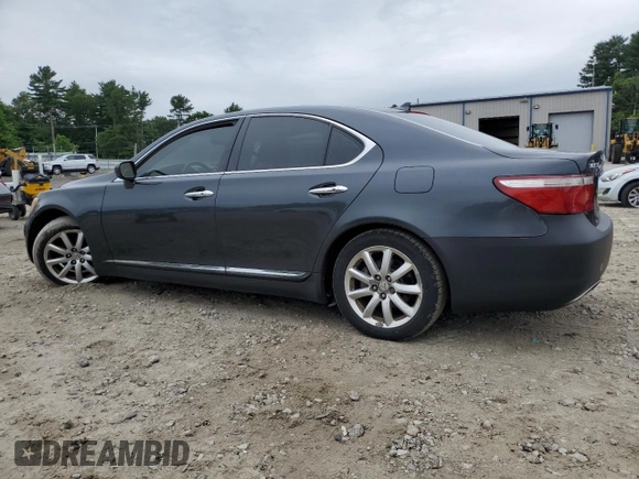 2007 Lexus LS 460 z VIN JTHBL46FX75001770, wystawiony jako Copart lot #61442495 z przebiegiem 264 882 mil mil oraz Czysty tytuł • Clean title. Historia ofert i sprzedaży dostępna na DreamBid. Obrazek 2.
