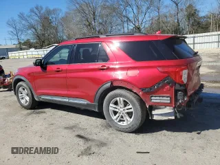 2020 Ford Explorer XLT with VIN 1FMSK7DH7LGA43348, listed as a Copart auction lot 46644985 with 102,969 mi miles and Salvage Title. Bid and sale history available at carsss.com. Image 2.