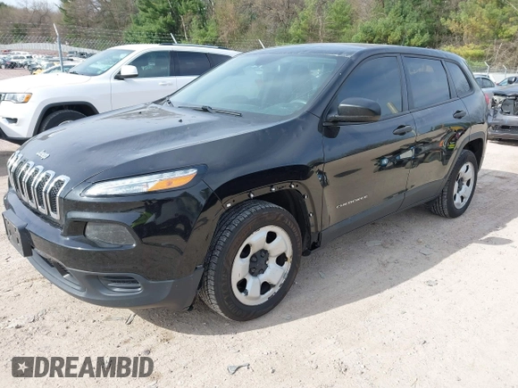 2017 Jeep Cherokee Sport with VIN 1C4PJLAB8HW508528, listed as a IAAI auction lot 42148894 with 104,646 mi miles and . Bid and sale history available at DreamBid. Image 22.