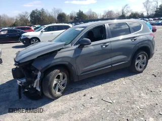 2021 Hyundai Santa Fe SE with VIN 5NMS14AJ8MH320872, listed as a Copart auction lot 49126945 with 32,780 mi miles and Salvage Title. Bid and sale history available at carsss.com. Image 1.
