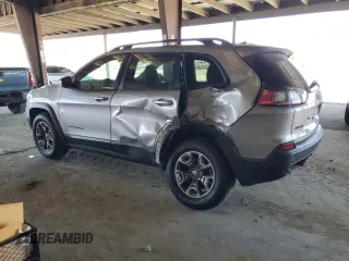 2019 Jeep Cherokee Trailhawk с VIN 1C4PJMBX0KD362032, выставлен на аукционе Copart как лот 61495195 с пробегом 49 028 миль миль и Списание • Salvage title. История ставок и продаж доступна на DreamBid. Изображение 2.