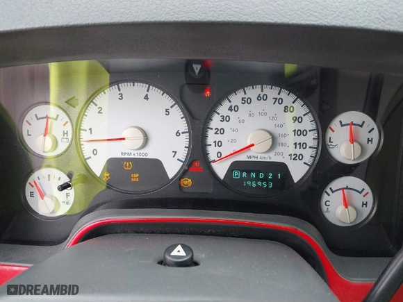 2008 Dodge Ram 1500 SLT with VIN 1D7HU18248J233216, listed as a IAAI auction lot 41913692 with 196,953 mi miles. Bid and sale history available at carsss.com. Image 7.