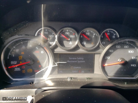 2019 Chevrolet Silverado 1500 LT with VIN 1GCUYDED8KZ156749, listed as a Copart auction lot 43020535 with 39,857 mi miles and Salvage Title. Bid and sale history available at carsss.com. Image 9.