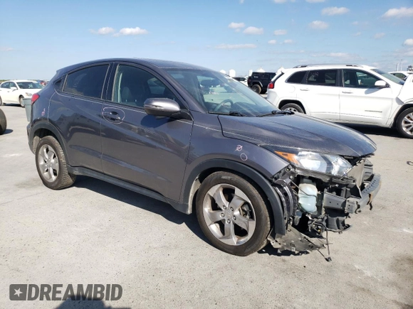 2017 Honda HR-V EX with VIN 3CZRU5H57HG707879, listed as a Copart auction lot 52812175 with 38,852 mi miles and Salvage Title. Bid and sale history available at carsss.com. Image 4.