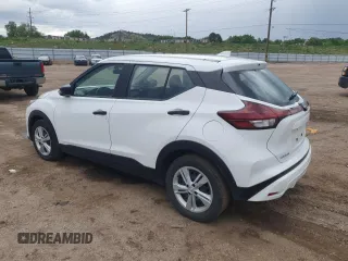 2023 Nissan Kicks S z VIN 3N1CP5BV2PL512339, wystawiony jako Copart lot #59963495 z przebiegiem 93 214 mil mil oraz Czysty tytuł • Clean title. Historia ofert i sprzedaży dostępna na DreamBid. Obrazek 2.