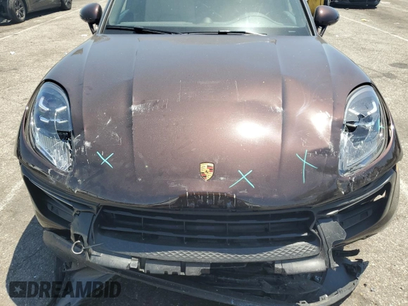 2022 Porsche Macan with VIN WP1AA2A51NLB04007, listed as a Copart auction lot 57549415 with 12,578 mi miles and Salvage title. Bid and sale history available at DreamBid. Image 12.