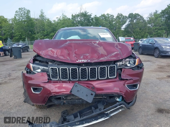 2018 Jeep Grand Cherokee Limited z VIN 1C4RJFBG5JC389364, wystawiony jako IAAI lot #42480448 z przebiegiem 160 280 mil mil oraz . Historia ofert i sprzedaży dostępna na DreamBid. Obrazek 6.