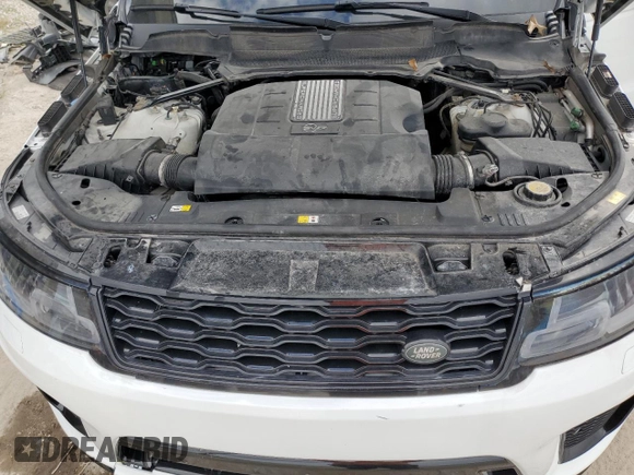 2019 Land Rover Range Rover Sport SVR with VIN SALWZ2SE9KA853698, listed as a Copart auction lot 81517734 with 36,967 mi miles and Salvage Title. Bid and sale history available at DreamBid. Image 12.